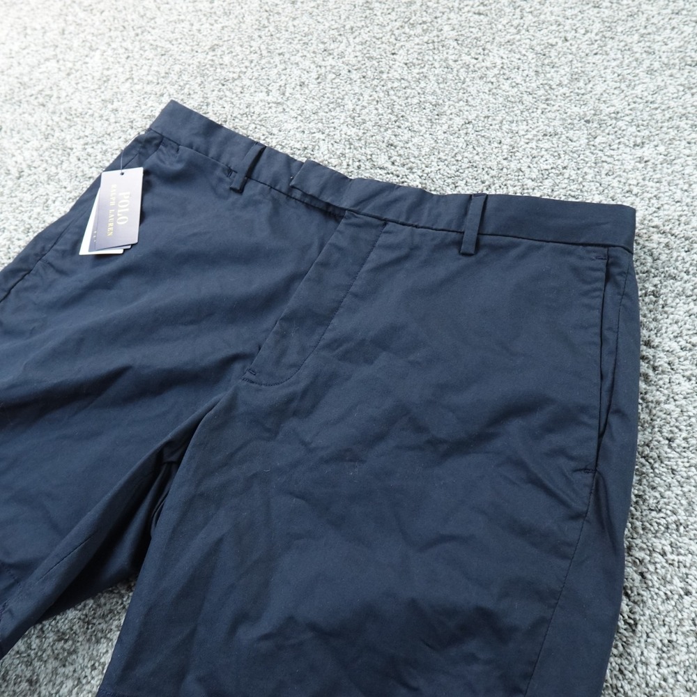 NEW Polo Ralph Lauren Shorts Mens 35‎ Dark Blue Chino Golf Stretch Straight FIt